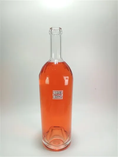 850 ml Round Spirit Vodka vinglasflaskor